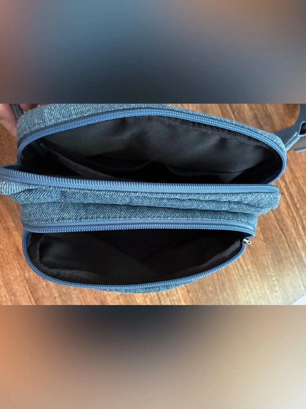 NEW! Levi’s Unisex Fanny Pack / Bum Bag / Waist Pack Light Blue 100% Cotton